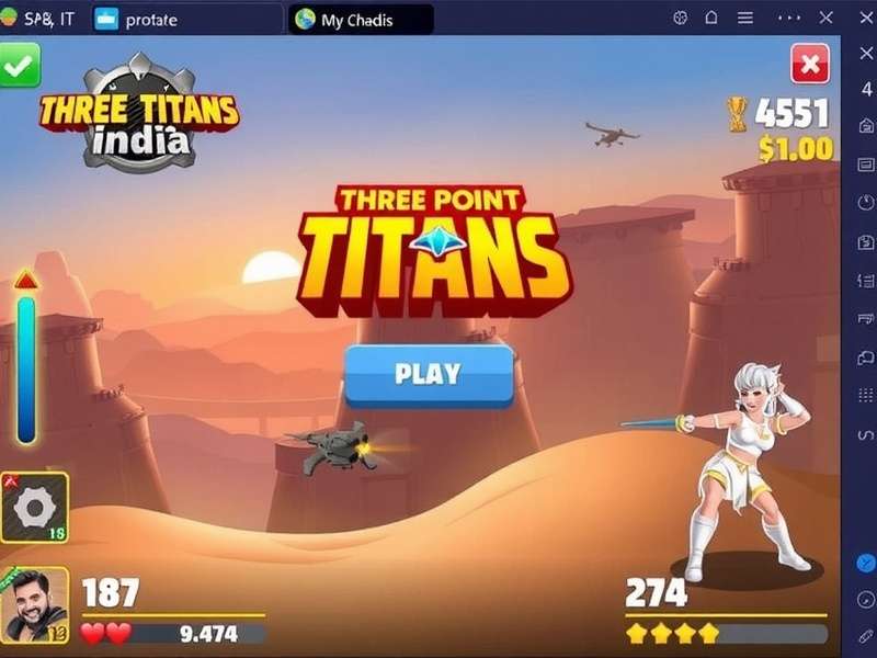 Three Point Titans India Gameplay